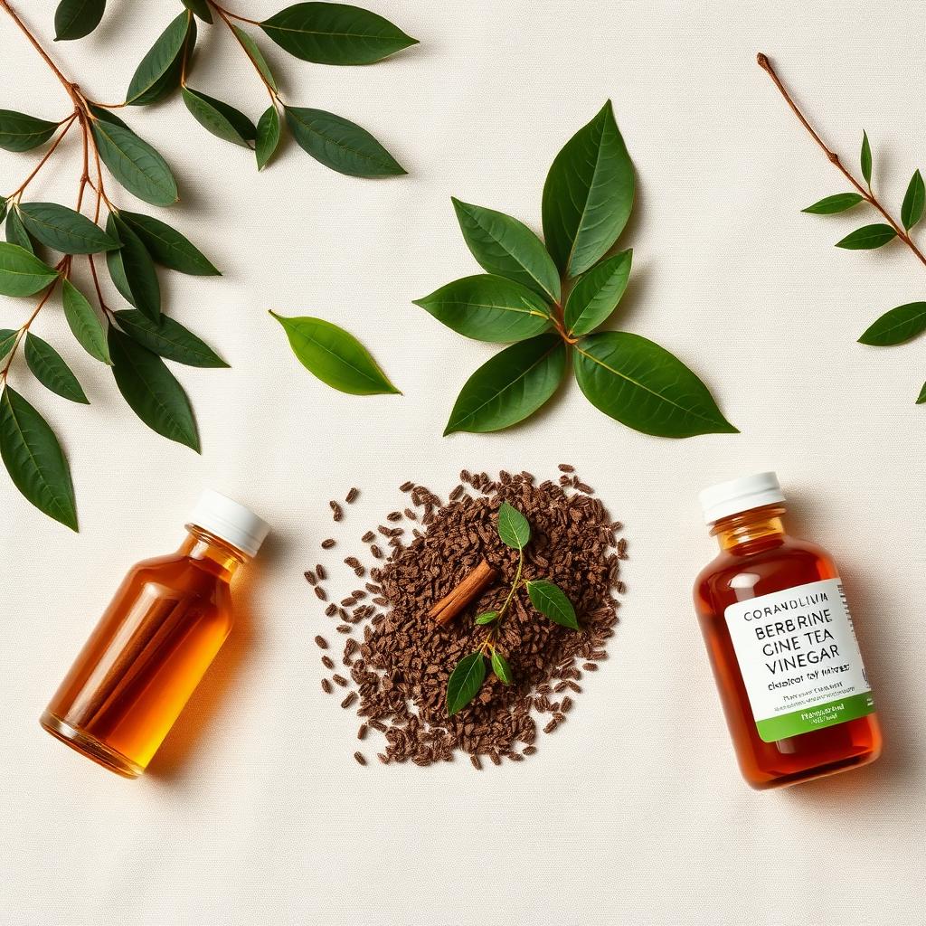 HumeCare GLP-1 natural ingredients including berberine, green tea and cinnamon